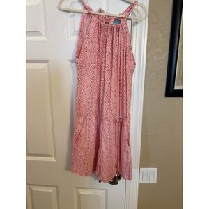 Escapada Alice Romper, Pink And White, NWT, XS